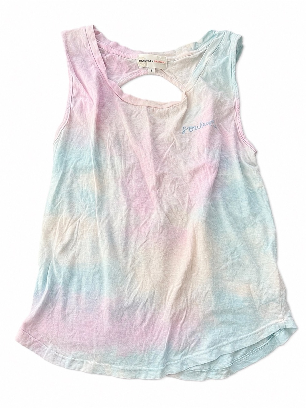 SoulCycle Tie Dye tank top